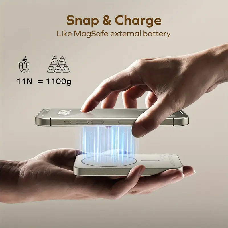 Fast Charging Magnetic Portable Charger