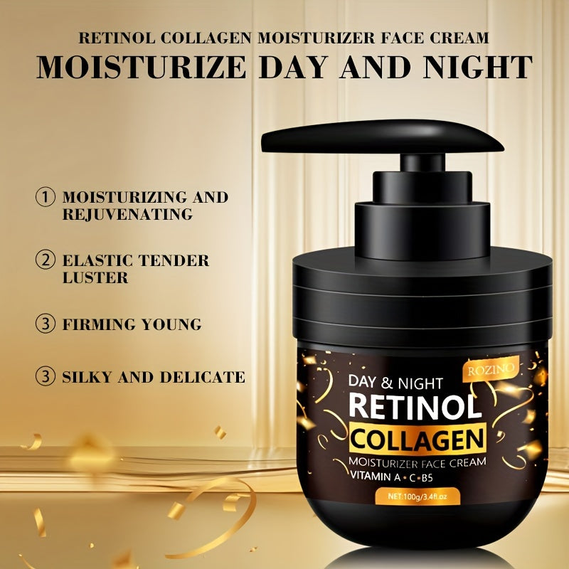 100g retinol day and night moisturizer firming facial cream with collagen